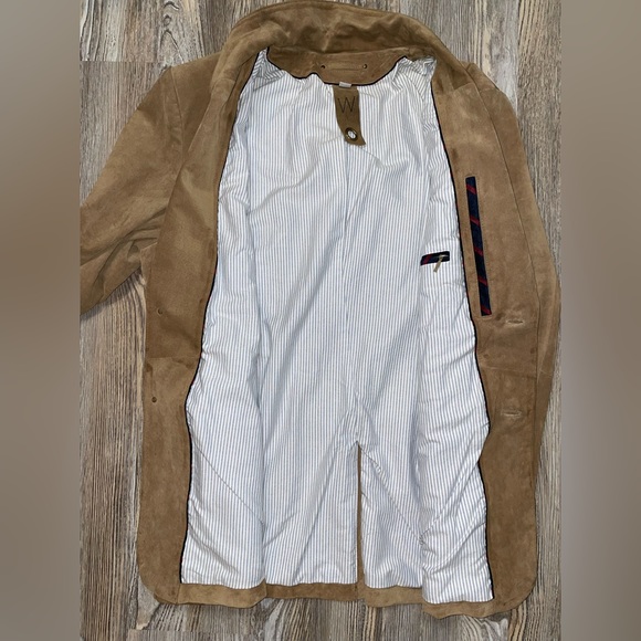 SOLD Vintage Wilsons Leather Jacket Blazer Boho Western - Picture 8 of 14